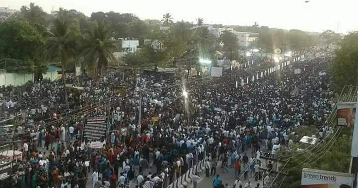 Sterlite protest